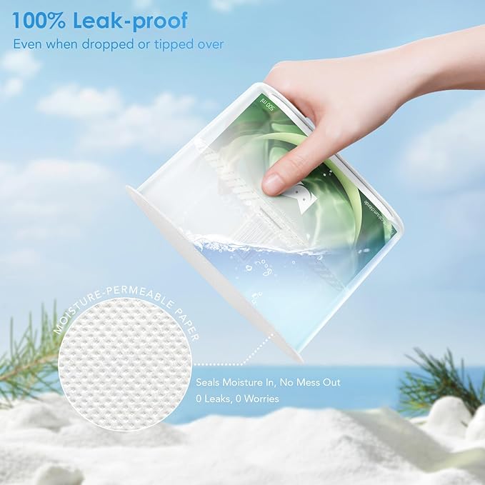 Moisture Absorbers 6 Pack, Fresh Fragrance Closet Dehumidifier for Bathroom, Car ＆ Basement, 10.5 oz Refillable Humidity Absorber Boxes