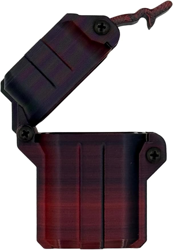3D Printed Essential Oils Storage Case Compatible with Young Living 5ml Essential Oils - 5ml Bottle Storage Box with 1 Slot - Essential Oil Carrying Case, 16mm Max Diameter, 35mm Max Height