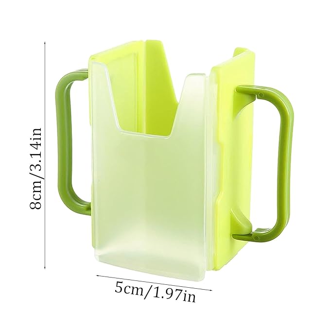 Children's Milk Box Holder - Milk Box Holder, Juice Box Holder, No Squeeze Cup Holder for Milk Box | Portable Juice Bag Length Adjustable, Spill Proof Milk Carton Holder for Home, Car, Traveling