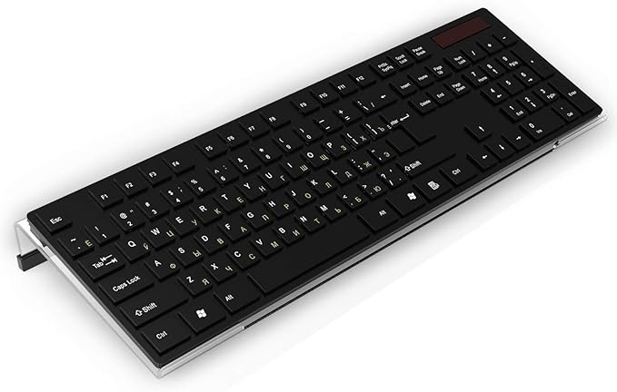 Acrylic Tilted Computer Keyboard Stand for Ergonomic Typing, Keyboard Tray Holder with Silicone Non-Slip Case, Clear