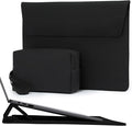 HYZUO 15-16 Inch Laptop Sleeve Case with Stand for MacBook Pro 16 M4/M3/M2/M1 2025-2019, MacBook Pro 15 2015-2012, XPS 15, Samsung Galaxy Book Flex/Pro 15, Black