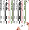 Data Cable Organizer,Multicolor Silicone Cable Ties,Reusable Cable Management Organizers,Multipurpose Elastic Cord Organizer For Bundling Earphone/Phone Charger/Computer Cords (20PCS)