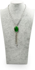 Oirlv Velvet 3-Dimensional Jewelry Stand Necklace Pendant Chain Jewelry Bust Display Holder (H15.16)