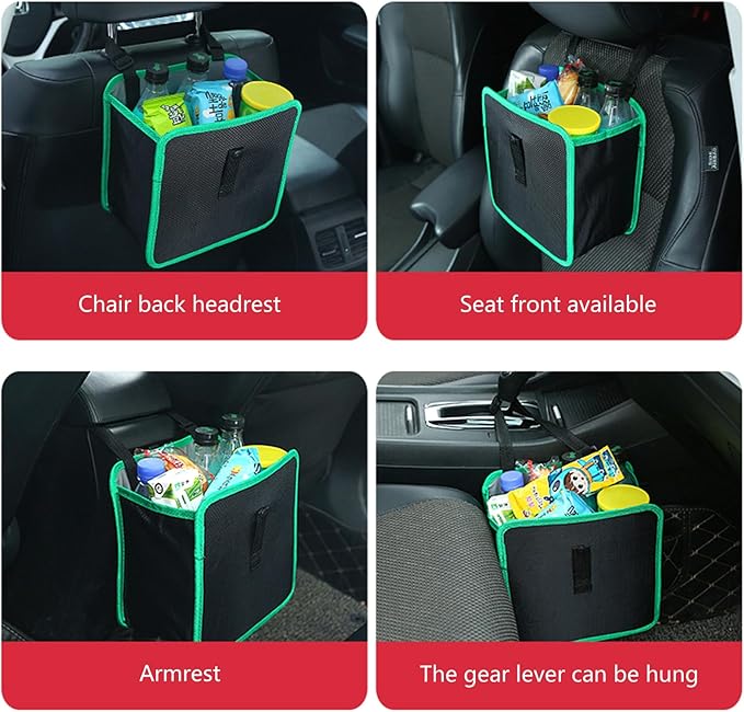 Innovative Gaps Storage Solution Hanging Garbage Holder Garbage Net Bag for A Vehicle Interior