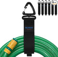 Trilancer Hook-and-Loop Storage Straps with Triangular Buckle to Hang on Walls, for Garage Organization and Storage, for Cables, Wires, Rope, Hoses, Tools of Home, Workshop, Studio, Shop（6L）