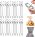 Data Cable Organizer, Silicone Cable Ties Reusable - Elastic Cord Organizer for Electronics, Adjustable Wire Ties for Cable Management,Computer Wires,Phone Charger,Earphone,Home Office (White, 20PCS)
