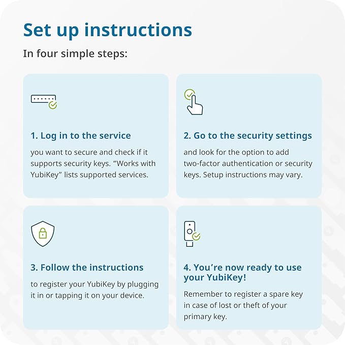 Yubico - YubiKey 5C - Multi-Factor authentication (MFA) Security Key and passkey, Connect via USB-C, FIDO Certified - Protect Your Online Accounts