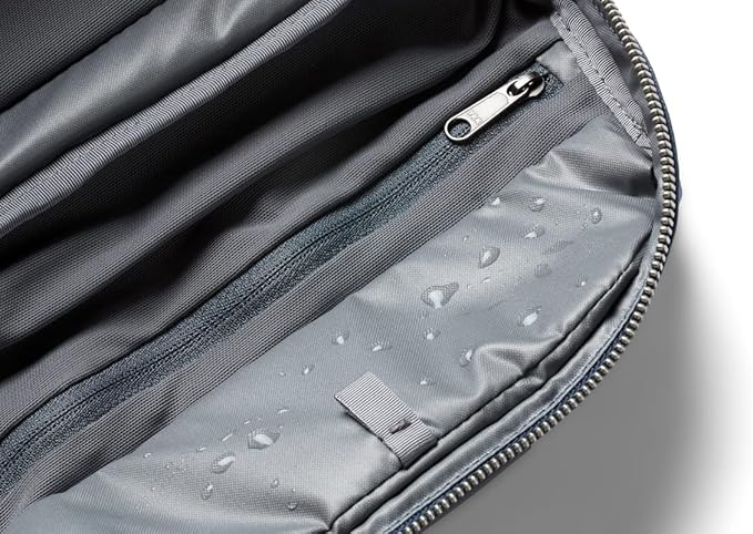 Bellroy Toiletry Kit (Unisex Toiletry Bag, Zipper Closure, Water-Resistant Lining, Toothbrush Sleeve with Magnetic Closure, Internal Mesh Pocket Organization) -Bronze