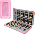 Memory Card Case with 40 Slots for 20 Micro SD SDXC SDHC TF Cards and 20 SD SDXC SDHC Cards,Anyskill SD Card Holde Features a Portable and Compact Design