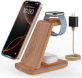 3 in 1 Wireless Charging, Wireless Charger Stand for Multiple Apple Devices, Wireless Charger for iPhone 17 16 15 14 13 12 11 Pro Max XS XR 8, Apple Watch 11 9 8 7 6 SE 5 4 3 2, AirPods 3/2/Pro