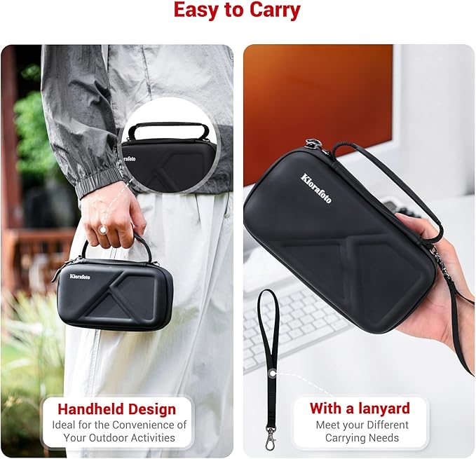EVA PU Memory Card Case with 48PCS Clear Plastic Memory Card Holder for 24 SD SDHC SDXC & 24 TF MSD Cards,Dual-Protect Water-Resistant Anti-Shock MicroSD SD Card Carrying Organizer with Label