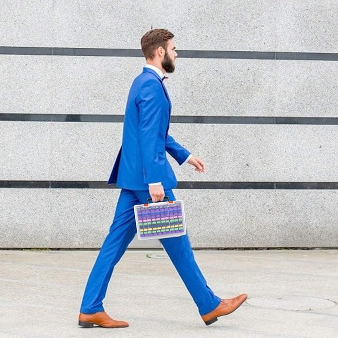 Flash Drive Case USB Memory Stick SD Card Storage Organizer- Holds 104pcs Thumb Drives Electronic Accessories Holder for Sandisk for Samsung for Inland for PNY for Netac (White)
