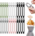 Data Cable Organizer, Silicone Cable Ties Reusable - Elastic Cord Organizer for Electronics, Adjustable Wire Ties for Cable Management,Computer Wires,Phone Charger,Earphone,Home Office (Mix, 30PCS)
