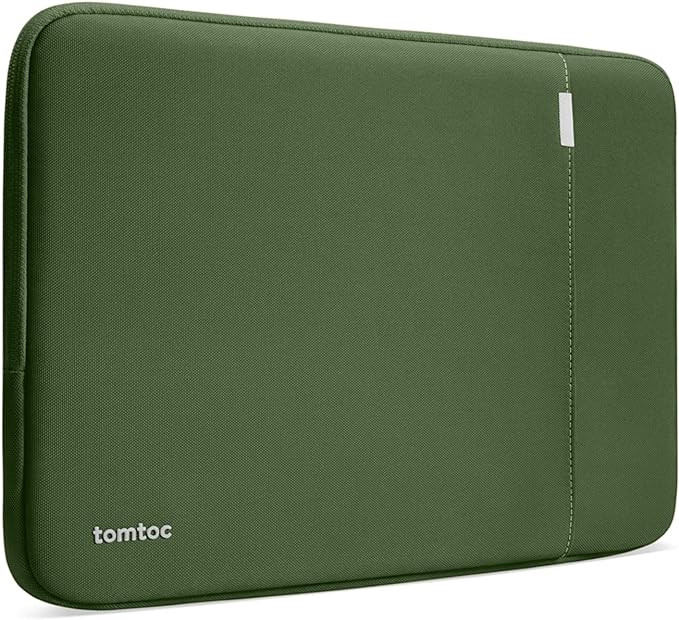 tomtoc 360° Protective Laptop Sleeve for 16-inch MacBook Pro M4/M3/M2/M1 Pro/Max A3403 A3186 A2991 A2780 A2485 A2141 2024-2019, Dell XPS 16 Laptop, Water-Resistant MacBook Case with Accessory Pocket