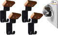 Motorcycle Helmet Rack, Heavy Duty Helmet Holder on Wall for Motorcycles Keys Gloves (4)