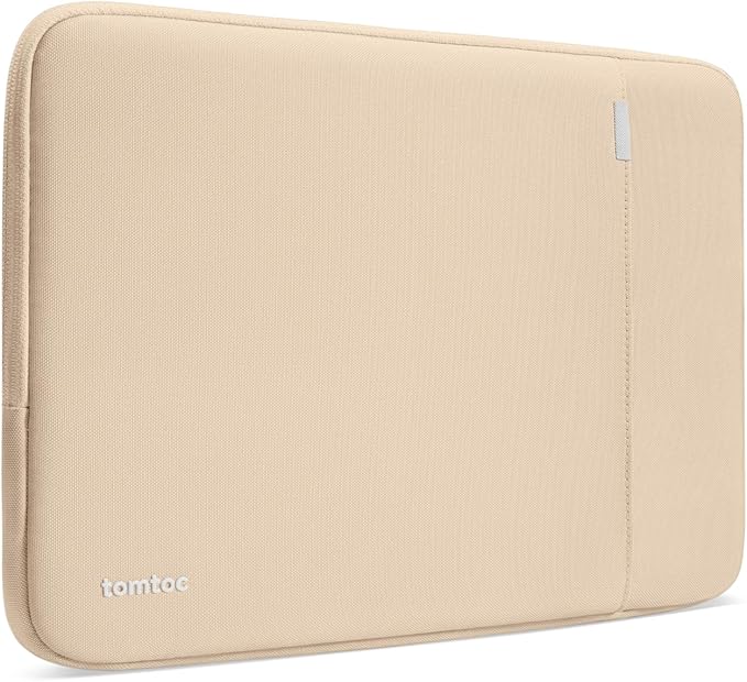 tomtoc 360° Protective Laptop Sleeve for 16-inch MacBook Pro M4/M3/M2/M1 Pro/Max A3403 A3186 A2991 A2780 A2485 A2141 2024-2019, Dell XPS 16 Laptop, Water-Resistant MacBook Case with Accessory Pocket