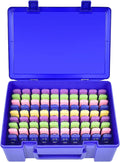 Flash Drive Case USB Memory Stick SD Card Storage Organizer- Holds 134pcs Thumb Drive Electronic Accessories Holder for Sandisk/for Samsung/for Inland/for PNY/for Netac (Blue)
