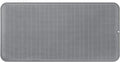 Silicone Dish Drying Mat for Multiple Usage,Easy clean,Eco-friendly,Heat-resistant Silicone Mat for Kitchen Counter or Sink,Refrigerator or Drawer Liner Grey 5XL 36inches x 18inches