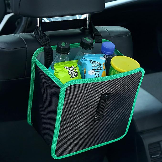 Innovative Gaps Storage Solution Hanging Garbage Holder Garbage Net Bag for A Vehicle Interior