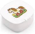 Small Hair Accessories Organizer Box For Girls Kids Teens Women, Hair clips/Ties/bands/pins/barrettes/scrunchies Organizer and Storage! (Horse)