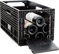 Flexible Wine Storage System for Wine Collectors | Front and Rear Access Door | Stackable Storage Solution | 6 Separate Weinbox Storage Crates | Hold Up To 72 Bottles | Works with All Bottle Shapes