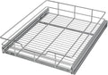 Pull Out Cabinet Organizer 20" W X 22" D, Slide Out Drawers For Kitchen Organizers and Storage, Pull Out Drawers For Cabinets Capacity Heavy Duty Caddy, Cabinet Shelves Chrome-Plated, Bathroom Pantry