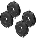 Side Winder Mini and Max Headphone, Earbud and Charging Cable Winder and Organizer Perfect for Wrapping Earbuds and Cords for Travel and Organization 4-Pack (Black, Max)