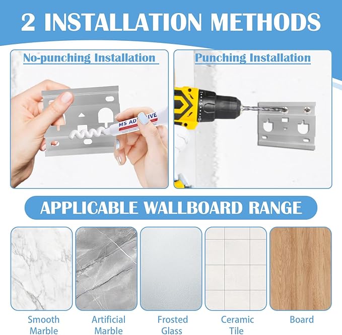Retractable Clothesline Indoor, Non-Sagging Outdoor Clothes Line Retracting 15.7 Feet Heavy Duty Laundry Line Retractable Wall Mounted Clothes Line Outdoors (Square-White)