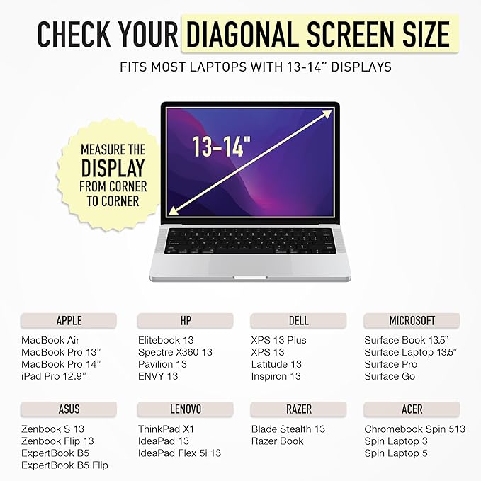 Vandel The Original Puffy Laptop Sleeve Case, 13-14 inch Laptop Sleeve Bag, Laptop Case 13.3 Inch, Compatible with MacBook Air/Pro 13 / Pro 14, iPad Pro 12.9, HP Dell ASUS, Computer Bag Cover