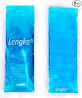Leng Ke Ice Pack for Insulin Cooler Travel Case TSA Approved - Gel Ice Packs for Diabetic Travel Case and Travel Medicine Organizer,Small Ice Pack for Refrigerated Medicine Travel Case (2 Pack)