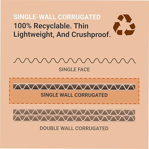 Aviditi BINBIN49 Corrugated Open Top Bin Box, 9" Length x 4" Width x 4-1/2" Height, Oyster White (Case of 50)