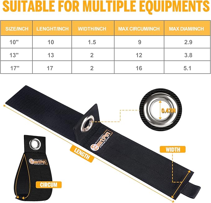 Storage Straps for Men - Extension Cord Organizer Holder, Cable Wrap Keeper, Garage Wall Organization, Stocking Stuffers and Gifts for Men Who Have Everything