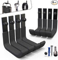 8 Pack Garage Storage Hooks, Ladder Hangers, Steel Wall Mount Hooks, Utility Hooks for Hanging Heavy Duty Shed Tools, Ropes, Garden Hoses, Shovel, Bulk Items, etc.（88lbs, 4Inch）
