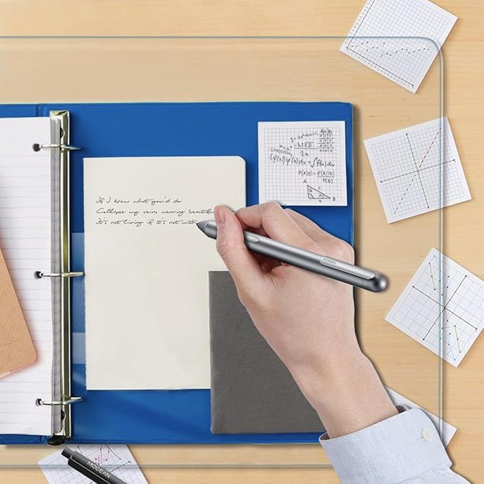 Clear Desk Mat, Non-Slip PVC Desk Protector Mat with Round Edge, Heat Resistant & Waterproof Clear Desk Writing Mat for Home and Office (39.4''*19.7'')
