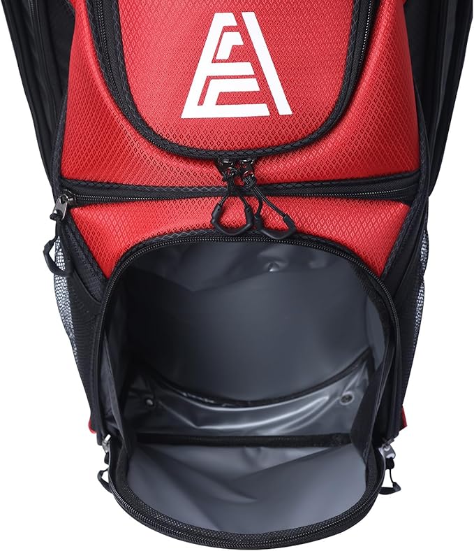 ASK ECHO T-Lock Golf Cart Bag with 14 Way Organizer Divider Top, Premium Cart Bag with Handles and Rain Cover for Men
