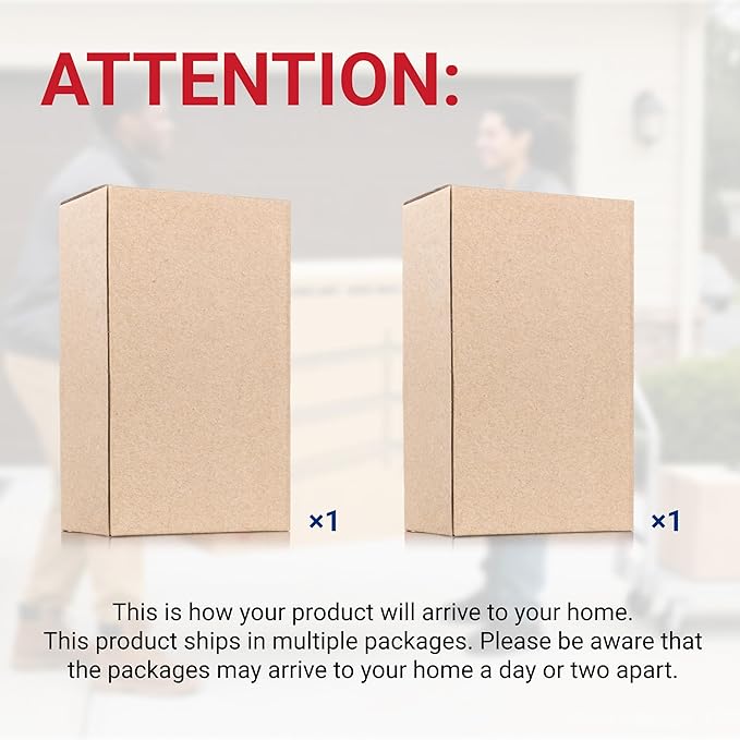 FLEXIMOUNTS 4-Pack 2x6ft Heavy Duty Garage Wall Shelving, 800lbs Capacity, Garage Shelving Wall Mounted with 8 Hooks, Storage for Power Tools, Garden Supplies, Storage Bins, Lite Series
