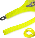 10 Ft High Visibility Chain Cover Kit High Visibility Yellow Cover Safety Barrier Cover for Both Indoor and Outdoor Environment (Yellow)
