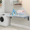 Wall Mounted Folding Table,304 Stainless Steel Wall Folding Desk,Floating Table for Wall,Laundry Room Folding Table,Home Bars and Dining Establishments(100x40cm /39.4"x15.7")