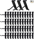 Gridwall Hooks 2 Inch,50PC Display Hooks for Grid Wall, Heavy Duty Gridwall Hook for Grid Wall Panel, Gridwall Peg Hook,Black