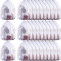 48 Pcs 24 * 32 Inches Fine Mesh Laundry Bag with Drawstring Large Heavy Duty Mesh Bag Machine Washable Sheet Drawstring Net for Delicates College Dorm