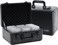 Graded Card Storage Box; Durable Sports, PSA Card Storage Case- Trading Card Storage Box - PSA Slab Case For Top Loaders (BLACK, 14.17x11.2x7 inches)