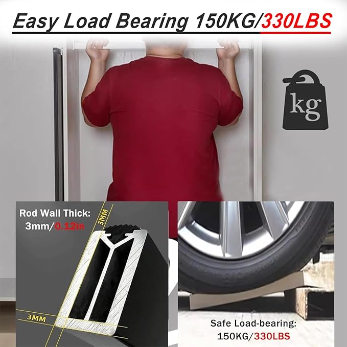 Square Closet Rods-Cuttable, Removable-Heavy Duty Black Wardrobe Rods and Brackets-Commercial, 12 16 18 24 28 30 60 72 In-Suitable for.Laundry.Home.Hotel.Clothing Store (Champagne,40in)