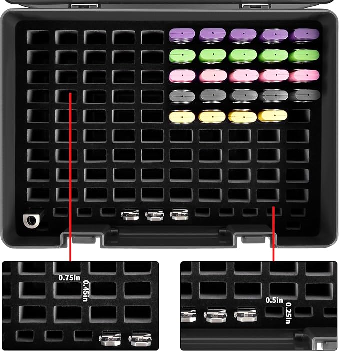 Flash Drive Case USB Memory Stick SD Card Storage Organizer- Holds 134pcs Thumb Drive Electronic Accessories Holder for Sandisk/for Samsung/for Inland/for PNY/for Netac (Black)