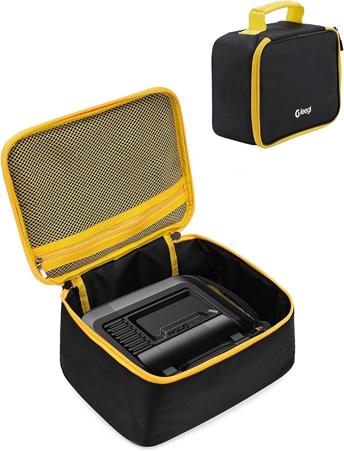 Tire Inflator Bag Compatible with NOCO AIR10/AIR15/AIR20, Carrying Case Storage Holder Organizer for Portable Air Compressor Pump
