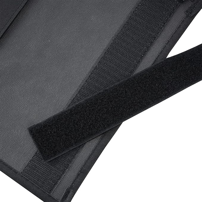 Hanging Bedside Caddy,Bedside Organizer Caddy for Bed Rails(4 Pockets-Black)