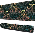 Alchemy Magical Astrology Gaming Mouse Pad XXL Large Desk Mouse Pad Keyboard Mat with Stitched Edges Waterproof Non-Slip Desk Mat for Laptop,Keyboard,Computer 35.4 * 15.7 Inch