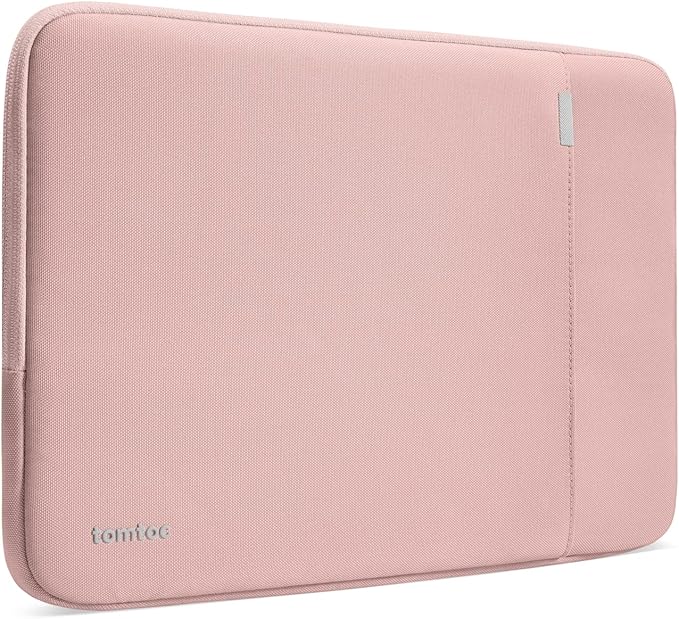 tomtoc 360° Protective Laptop Sleeve for 14-inch MacBook Pro M5/M4/M3/M2/M1 Pro/Max A3434 A3112 A3401 A3185 A2992 A2918 2025-2021, Water-Resistant Case Bag with Accessory Pocket for 13.8Surface Laptop