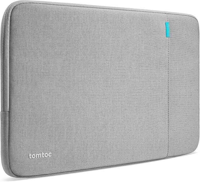 tomtoc 360° Protective Laptop Sleeve for 14-inch MacBook Pro M5/M4/M3/M2/M1 Pro/Max A3434 A3112 A3401 A3185 A2992 A2918 2025-2021, Water-Resistant Case Bag with Accessory Pocket for 13.8Surface Laptop