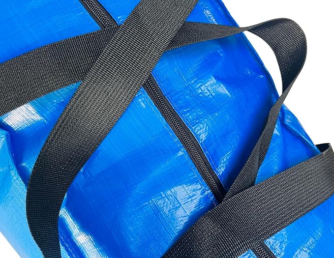 60 Gallon Extra Large Storage Bags Bins, Jumbo Moving Totes Storage Bags, Waterproof Foldable Big XXL Duffle Bag for Travel, 42x23x13.5inch