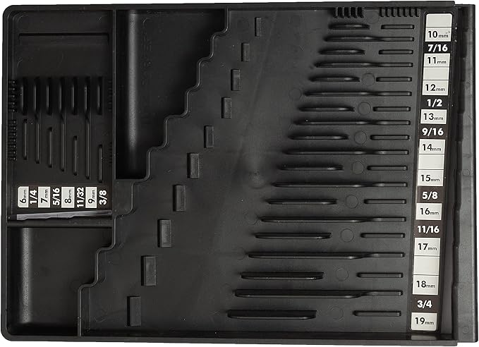 WRENCH ORGANIZER (BLACK) - Made in USA